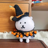 Tenue de poupée en crochet faite à la main super mignonne pour Halloween, accessoires de déguisement adaptés aux poupées de 13 cm et 17 cm, vêtements décoratifs Amigurumi