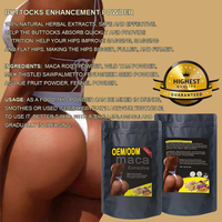 Pilules de Maca Ultime pour Adultes – Compléments Herbales Efficaces pour le Renforcement des Hanches et l'Augmentation des Fesses – Non Destiné aux Adolescents