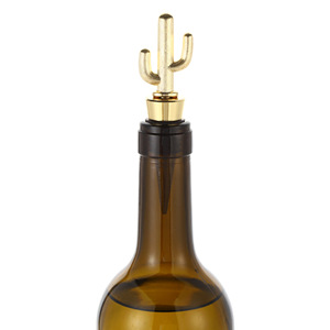 Cactus Wine Stopper Metal <b>Sealing</b> Bottle Closure For Wine Preservation Gift - Product Image 1