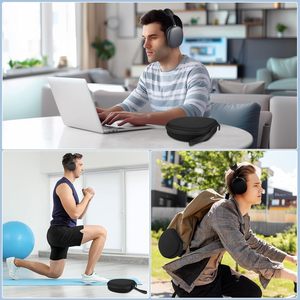 Étui rigide personnalisé pour écouteurs sans fil, pour un transport et un rangement faciles en voyage, étui intelligent pour <span class=keywords><strong>Airpods</strong></span> <span class=keywords><strong>Max</strong></span> 1/2 - Product Image 2