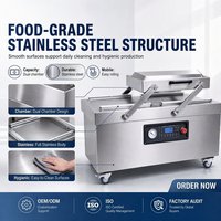 Machine d'emballage sous vide commerciale entièrement automatique pour l'emballage des produits de la mer et des produits aquatiques