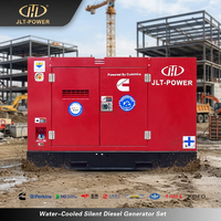 Groupe électrogène diesel silencieux 206 kVA 165 kW triphasé CA industriel avec ATS pour hôpital, télécommunications et usine (alimentation de secours)