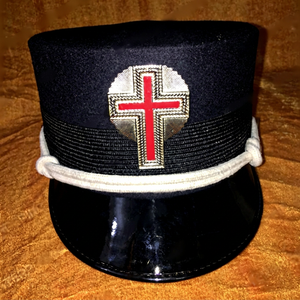 2025 Commandant de qualité supérieure chevaliers templiers commanderie croix-rouge or mentonnière visière extérieure quantité minimale de commande OEM - Product Image 1