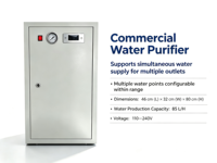 Système de filtration d'eau par osmose inverse à haut débit 600 GPD 90 L/H, système de filtration d'eau centralisé électrique autonettoyant