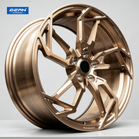 Para BMW-X1, Llantas DEAN FORGED DP194 de 17/18/19/20 Pulgadas, Bronce Pulido, Aleación de Aluminio 6061, Cinco Radios, ET OEM, Ligeras, Personalizadas, Nuevas