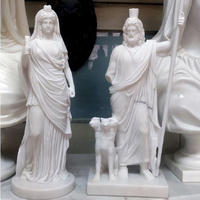 Statues en marbre blanc Apollon & daphne. by Bernini à vendre