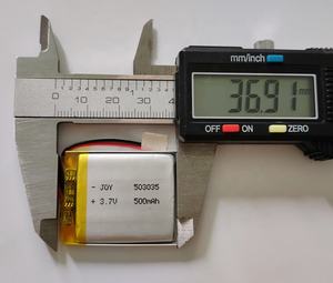 بطارية ليثيوم بوليمر 3.7 فولت 500 مللي أمبير في الساعة، حزمة بطاريات 303035 403035 453035 503035 553035 603035 653035 703035 753035 803035 903035 103035 - Product Image 2