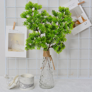 Árbol de Pino Artificial Laixing de 32-36 cm, Bonsái de Plástico para Decoración del Hogar - Product Image 1