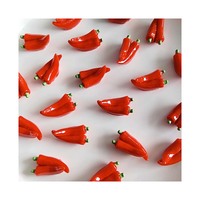 100 pièces Miniature maison de poupée nourriture légumes Figurines citrouille Chili chou-fleur légumes poivre artisanat pour cuisine chambre décor