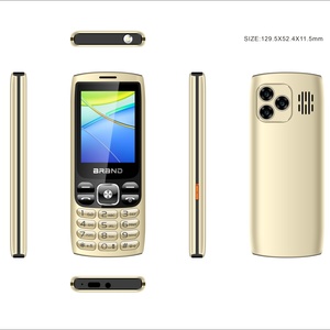 Teléfono Móvil Mini de 1.77 Pulgadas con Teclado, Barato, de Fábrica OEM ODM, Teléfono Móvil 2G con Doble SIM, Pantalla LCD, Teléfono GSM para Personas Mayores - Product Image 1