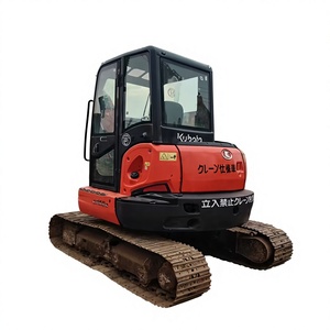 รถขุดขนาดเล็ก Kubota KX155 มือสอง 5.5 ตัน นำเข้าจากญี่ปุ่น เครื่องยนต์ดีเซล 3 สูบ รถขุดตีนตะขาบขนาดเล็ก - Product Image 1