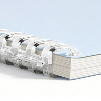Carnet à feuilles mobiles rechargeable en PP de haute qualité de Malaisie, pages amovibles, cahier pour étudiants, idéal pour l'école et les études