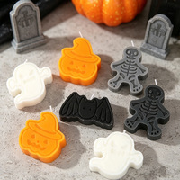 Grenzüberschreitende Halloween-Kürbis-Geisterförmige Kerze Großhandel Kreative Handgemachte Duftkerzen-Geschenkset für Zuhause