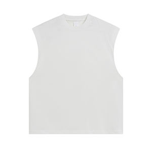 Multi-Panel Cross-Border Vest 2025 Summer Men's Oversized Sleeveless High-Quality Streetwear - Product Image 1