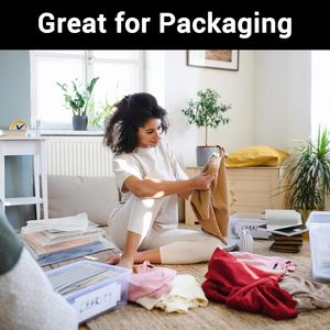 Sacs d'emballage de chemise Sacs d'emballage en plastique givré refermables pour vêtements, T-shirts Jeans Pantalons Zip Lock avec trou d'aération - Product Image 3