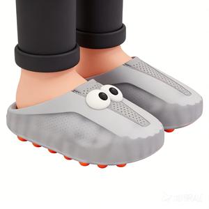 Chaussons de sport décontractés de luxe pour hommes, de marque célèbre, pour l'extérieur, avec semelle extérieure en caoutchouc, doublure en coton extensible et semelle intermédiaire en EVA - Product Image 2