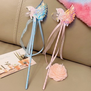 Công chúa sequin Unicorn Fairy Wands với băng đảng nhảy múa ma thuật Wands cho trẻ em - Product Image 1
