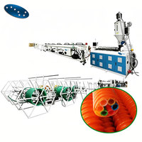 Ligne de production d'extrusion de tubes en silicone HDPE à haut rendement Sevenstars pour la protection des câbles en fibre, 1000-2500 kg/h