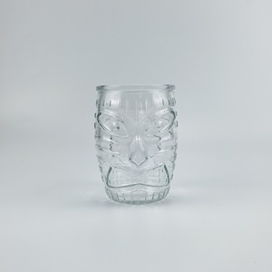 Commercio all'ingrosso della fabbrica Hawaiian Ghost Face di <span class=keywords><strong>vetro</strong></span> candele tazze da Cocktail Creative di Design classico per Bar feste birra professionale - Product Image 2