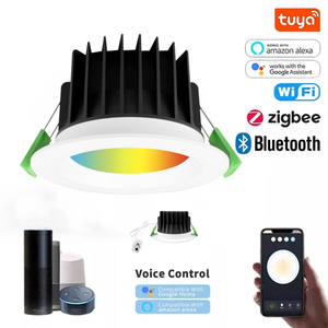 100V-220V Luz inteligente de alta eficiencia Led Downlight RGBCW 2,4G Control remoto Empotrado Wifi Control de voz <span class=keywords><strong>APP</strong></span> Smart Down light - Product Image 2