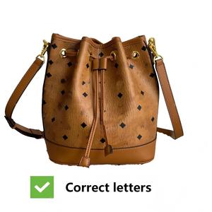 Visetos Luxurious Genuine <strong>Leather</strong> Fashion <strong>Women's</strong> Soft Large Capacity <strong>Bucket</strong> <strong>Bag</strong> For All Occasions Cross-border Business Supply - Product Image 1