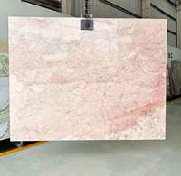 Dalle de marbre rose crème, pierre naturelle, marbre poli moderne, imperméable, écologique, durable, pour les murs intérieurs de villas, d'hôtels et d'appartements