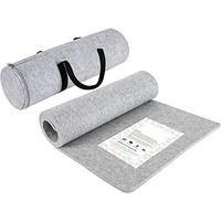 Fourniture de tapis de pressage en laine de 22x60 pouces pour tapis de fer matelassé pour Table à repasser