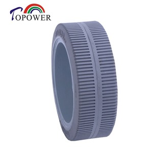Pneu solide adhésif Topower 230*80 pour plateforme élévatrice à ciseaux - Product Image 1