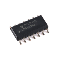 OPA4374AIDR SOIC14 6.5MHz 2.7V à 5.5V Amplificateur opérationnel quadruple IC OPA4374
