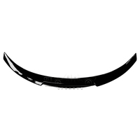 Accessoires de décoration automobile ABS fibre de carbone Style M4 Aileron de coffre arrière pour BMW Série 6 F06 Gran Coupe 2012 2013 2014-2018