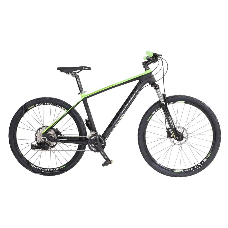 Oem 29Inch Goedkoopste Carbon Down Hill Full Suspension Downhill Mountainbike Kids Mountainbike Carbon Mtb