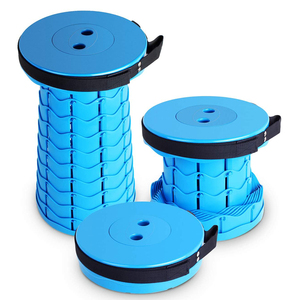 <span class=keywords><strong>Tabouret</strong></span> <span class=keywords><strong>pliant</strong></span> télescopique, portable et pratique, pour <span class=keywords><strong>camping</strong></span>, rétractable, pour randonnée - Product Image 4