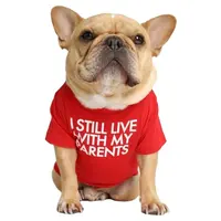अमेज़न गर्म बिक्री थोक कुत्ता आउटफिट पालतू कपड़े फैशन डिजाइनर गर्मियों पतली शर्ट परिधान पालतू जानवर कुत्ते टी शर्ट