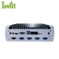 Dernier processeur IWILL PCI I3 I5 I7, mini ordinateur embarqué avec écran HD pour l'automatisation, contrôleur PC industriel