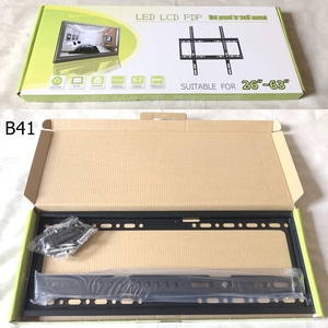Support mural <span class=keywords><strong>TV</strong></span> fixe pour écrans de 26 à 63 pouces, charge 50KG, écart de 22mm, acier laminé à froid, usine directe - Product Image 6