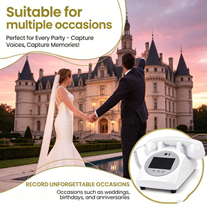Accessori per Video Gstebuch & Kaydedici, Telefoni Cellulari per Guestbook, Telefoni Fissi con Video e Foto, Libro degli Ospiti per Matrimoni - Product Image 2