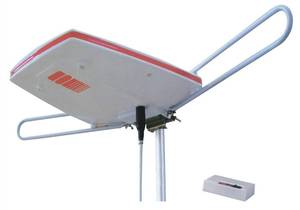 Modèle No. DAE-100C HDTV Numérique <span class=keywords><strong>FM</strong></span> VHF UHF Extérieure INFRAROUGE TÉLÉCOMMANDÉ <span class=keywords><strong>ANTENNE</strong></span> ROTATIVE DVB-T2/ISDB-T/ATSC - Product Image 3