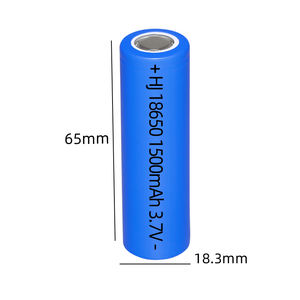 Fabrika 18650 15C 1500mAh şarj edilebilir lityum hücre lityum-iyon şarj modeli uçak 3.7v uzaktan kumandalı helikopter pili - Product Image 2