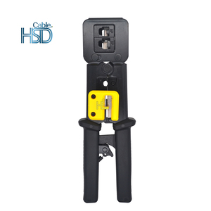 <span class=keywords><strong>Pince</strong></span> à <span class=keywords><strong>sertir</strong></span> réseau en <span class=keywords><strong>acier</strong></span> pour câbles RJ45 Cat8 Cat7 Cat5 Cat6, <span class=keywords><strong>pince</strong></span> à câble téléphonique RJ11 RJ12 6P 8P, prise en charge OEM - Product Image 4