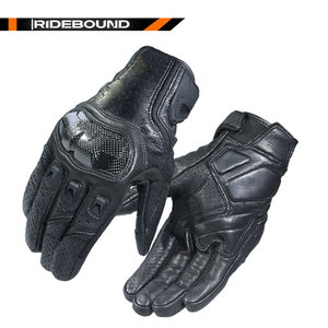 Tùy chỉnh sợi carbon găng tay cho nam giới phụ nữ màn hình cảm ứng vỏ bảo vệ cho xe máy đua xe đạp thể thao ngoài trời - Product Image 2