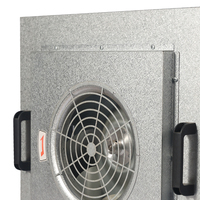 220V Mushroom Growing Mycology H14 Hepa FFU untuk Unit Filter Kipas Kabinet Aliran Laminar Ruang Bersih Laboratorium