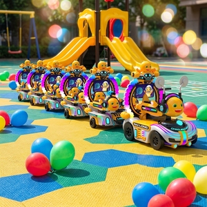 <span class=keywords><strong>Train</strong></span> miniature sans rails à double source de revenus pour événements sportifs canins, <span class=keywords><strong>avec</strong></span> écran de jeu intégré et fonctionnement sur batterie - Product Image 2