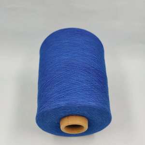 Fabrika toptan iplik 60 pamuk 40 akrilik iplik boyama dokuma için koyu mavi akrilik pamuk karışımlı iplik - Product Image 5