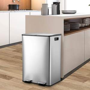 <span class=keywords><strong>Poubelle</strong></span> de 60 <span class=keywords><strong>litres</strong></span> à double compartiment - Product Image 2