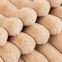 Housse de coussin en fausse fourrure de lapin de haute qualité 45*45cm, décoration d'intérieur, housse de coussin de canapé