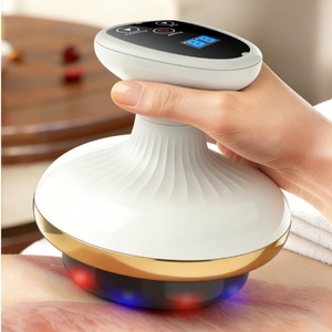 Masajeador de compresión caliente para el hogar, cepillo de raspado y ventosas para drenaje linfático y meridianos, cuidado personal y belleza, venta al por mayor - Product Image 1