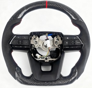 Volante Deportivo de Fibra de Carbono Forjado para Hilux/Fortuner/Camry/Land Cruiser/Corolla/Hiace/<span class=keywords><strong>GT86</strong></span>/Mark X/Prado/Supra - Product Image 1