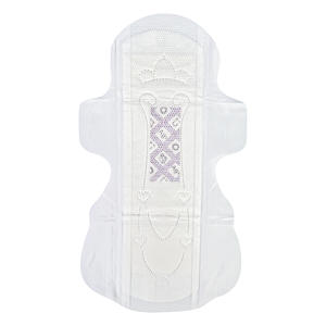 Бесплатный образец Macio, оптовая продажа, гигиеническая анионная салфетка с супервпитывающим запахом, чистый хлопок, 245 мм, менструальная прокладка - Product Image 2