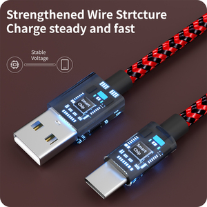 Cáp sạc dữ liệu USB C hỗ trợ sạc nhanh & truyền dữ liệu Loại C Cáp sạc nhanh - Product Image 5