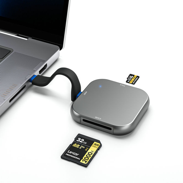 Tuti New Multi-functional Magnetic Card Reader High-speed 3.0 SD/TF Card Reader Card Reader for Phone
